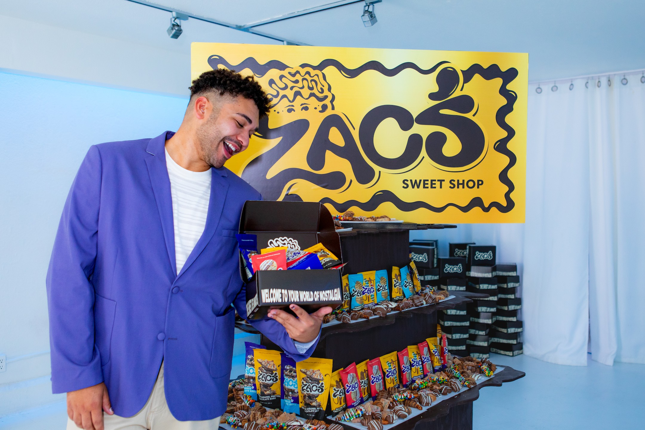 Zac's Sweet Shop event photography by Bigger Dreams